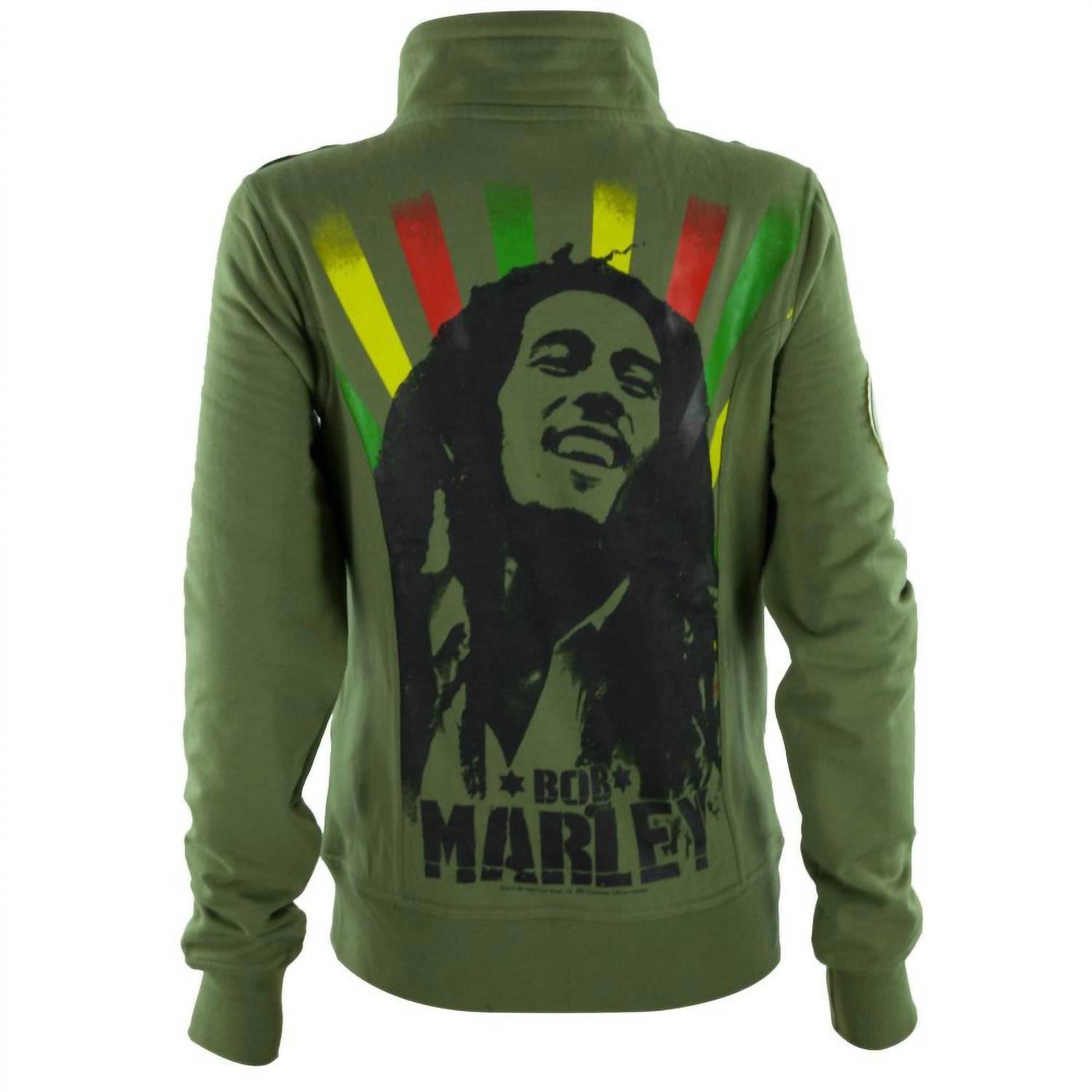 Bob Marley - Teen's Military Jacket