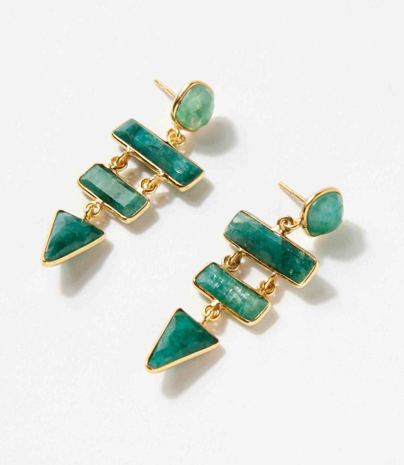 Felix Z - Gemstone Dangle Earrings