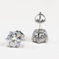 Allyanna Gifts - Women's Prong Moissanite Screwback Earrings