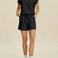 Double Take - Ruffle Sleeve Top And Short Set