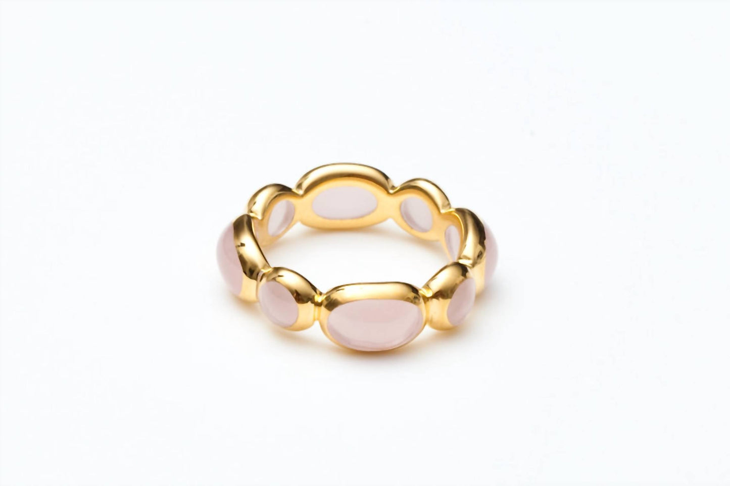 Avenue Chic - Women's Ovali Eternity Stacking Ring