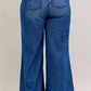 Judy Blue - Women's High Waist Featherweight Palazzo Fit Jeans