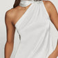 Generation Love - Calliope hammered scarf blouse