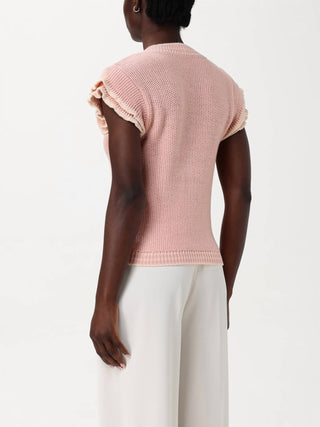 Chloe - Short Sleeve Knit Top