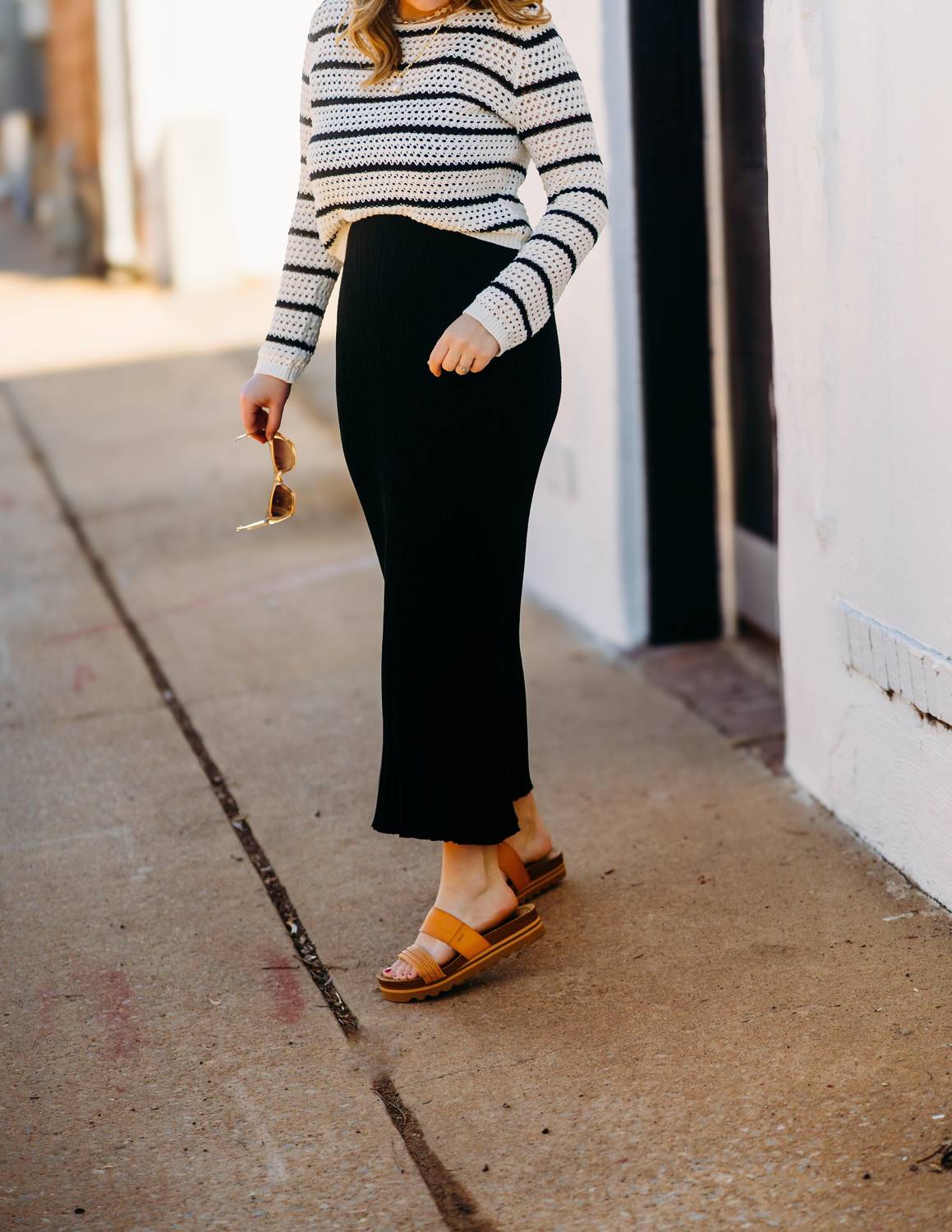 Z Supply - Kit Stripe Crochet Sweater