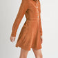 Sadie & Sage - Morrison Cord Shirt Mini Dress