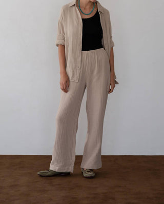 Donni. - Bubble Crop Simple Pants