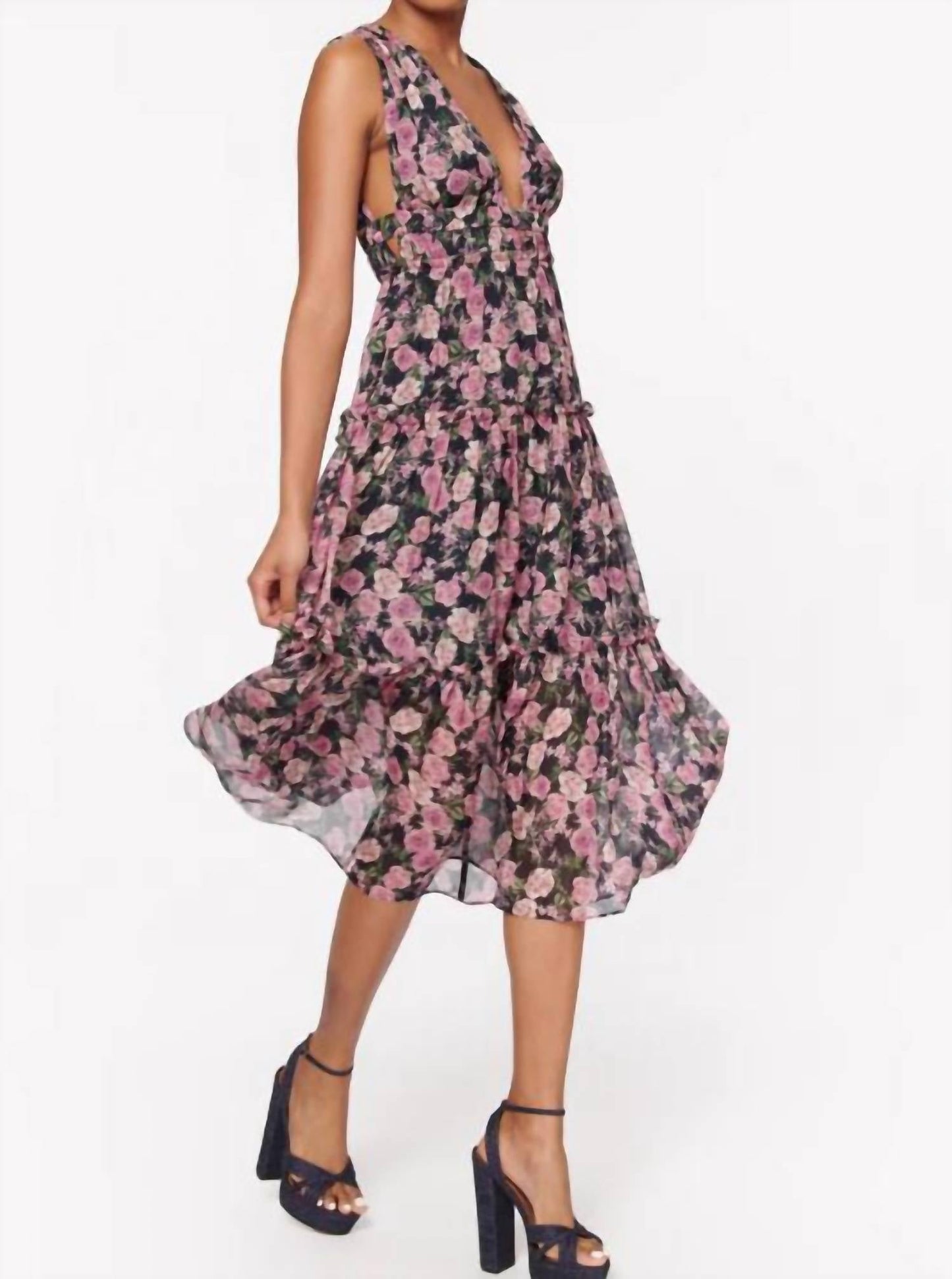 Cami Nyc - Hedy Floral Midi Dress
