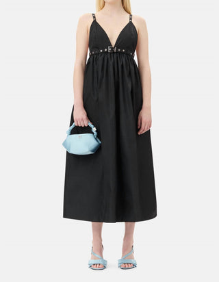Ganni - Duchesse Nylon Strap Dress