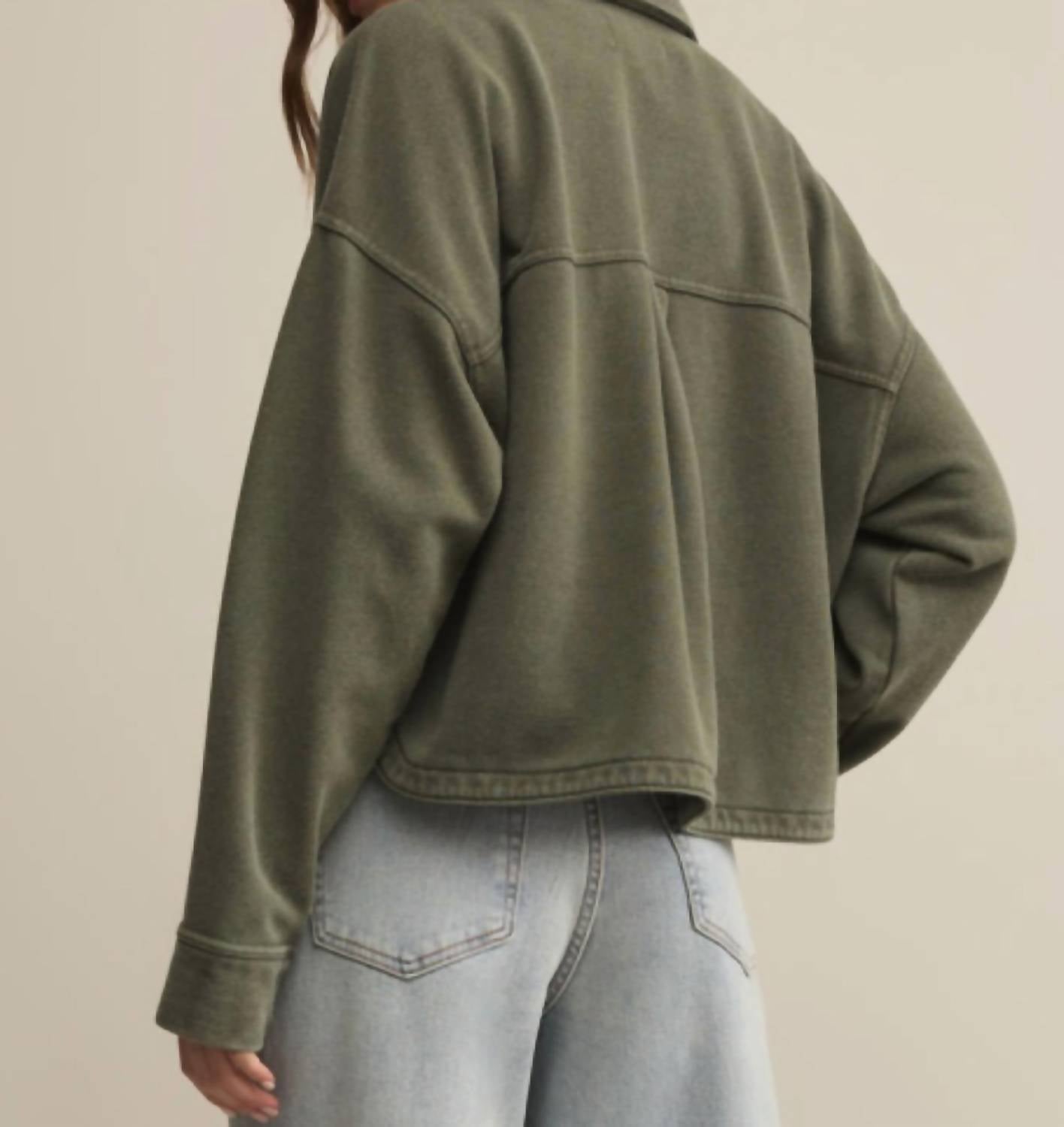 Z Supply - All Day Cropped Knit Jacket