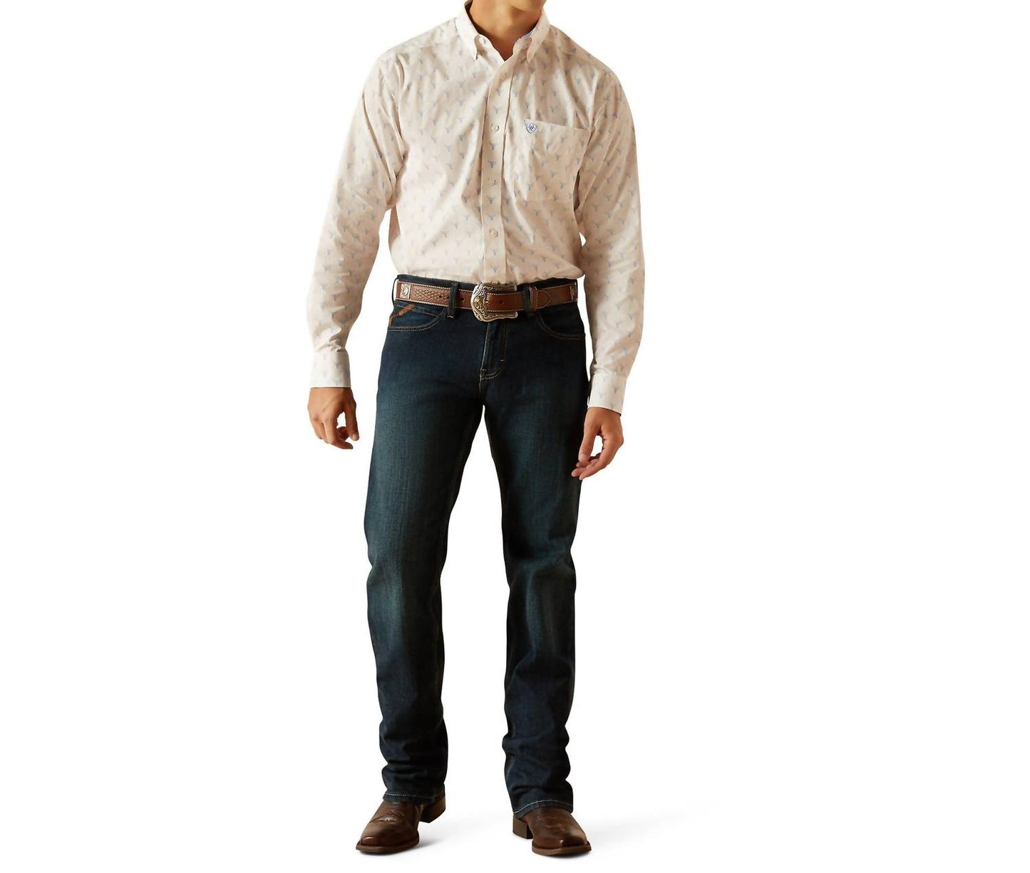 Ariat - Men's Wrinkle Free Ridge Shirt