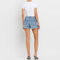 Vervet By Flying Monkey - HIGH RISE FRAYED SHORTS