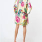 Ciebon - Floral Shimmer Dress