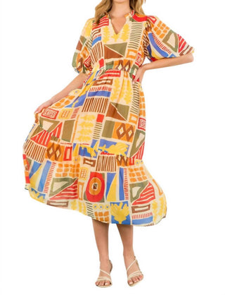 Thml - Abstract Print Dress