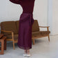 Mima Rosso - Burgundy Knit Top