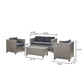 Puerta 4-Piece Outdoor Furniture Set
