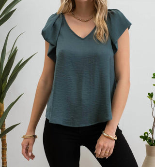 Blu Pepper - Balloon Sleeve Blouse