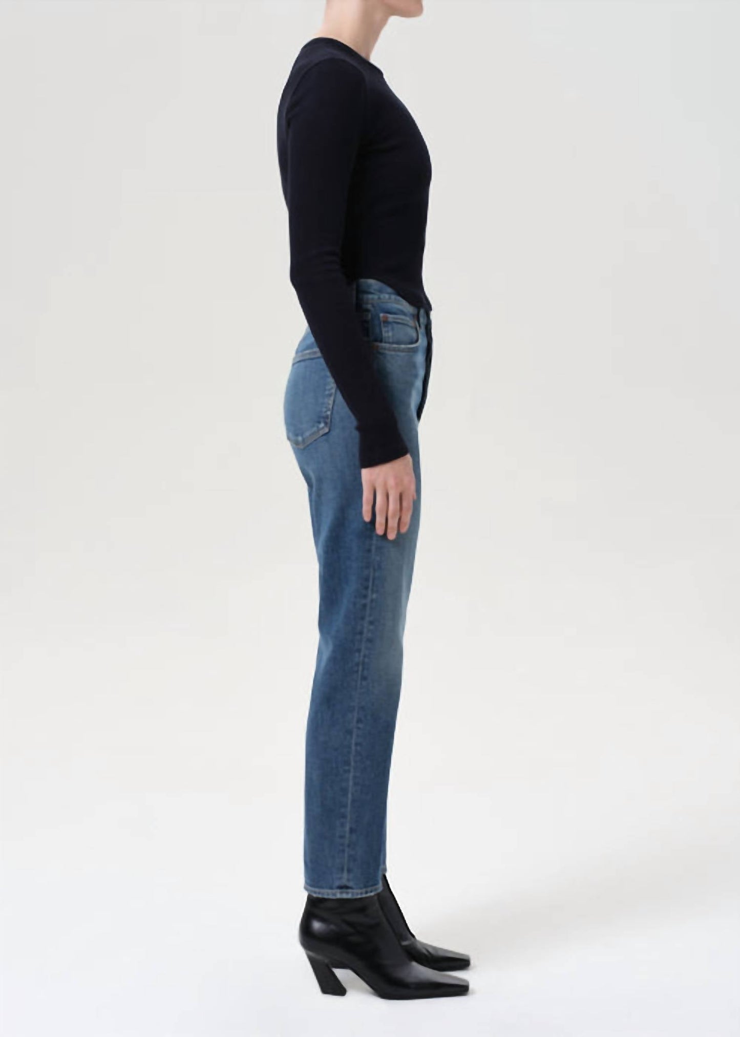 Agolde - 90's Pinch Waist Crop Straight Leg Jeans