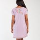 Paparazzi - Knit Embroidered Knee-Length Pull-Over Dress