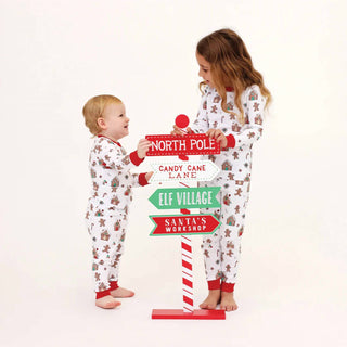Baby Noomie - Toddler Boy's Gingerbread Holiday Pajama Set
