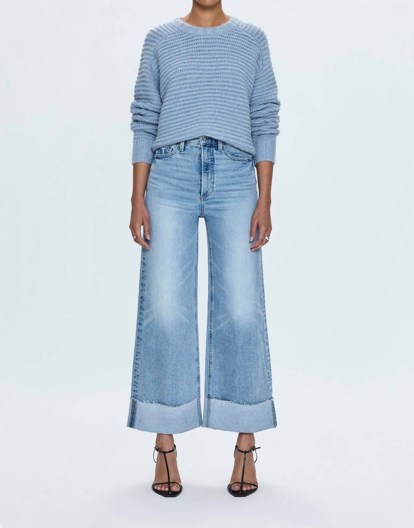 Pistola - Lana Crop Wide Leg Jeans