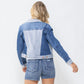 Judy Blue - Two Toned Color Denim Jacket