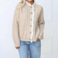 Aureum - Eyelet Trim Cable Knit Cardigan