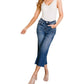Judy Blue - Hayes High Rise Wide Leg Crop Jeans