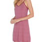 Twelve Eighty Eight - Elyse Split Racerback Spaghetti Strap Chemise
