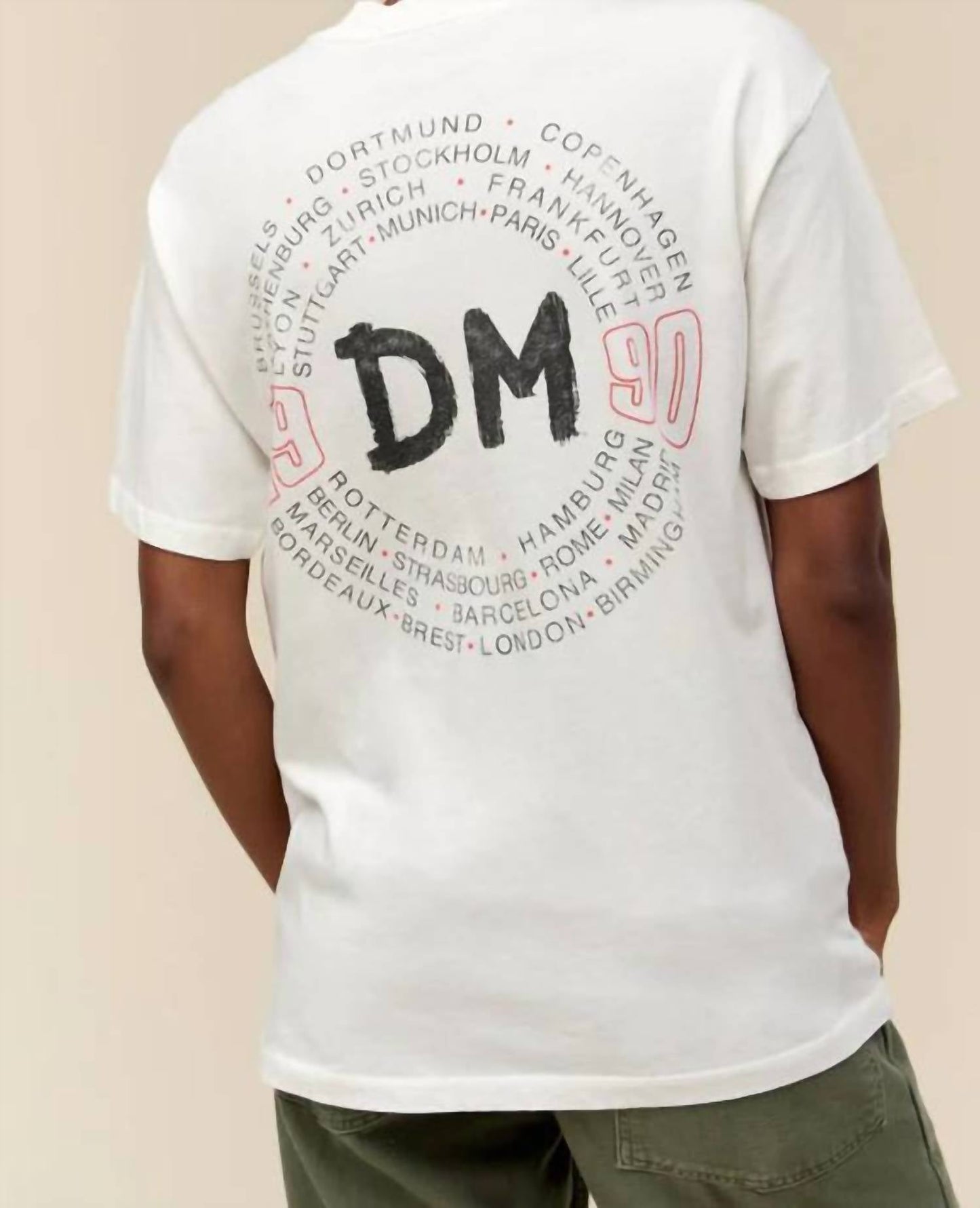 Daydreamer - Depeche Mode World Violation Tour Weekend Tee