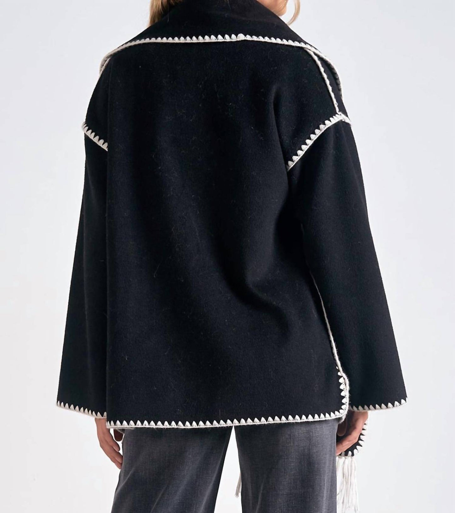 Elan - Jacket with Top Stitch
