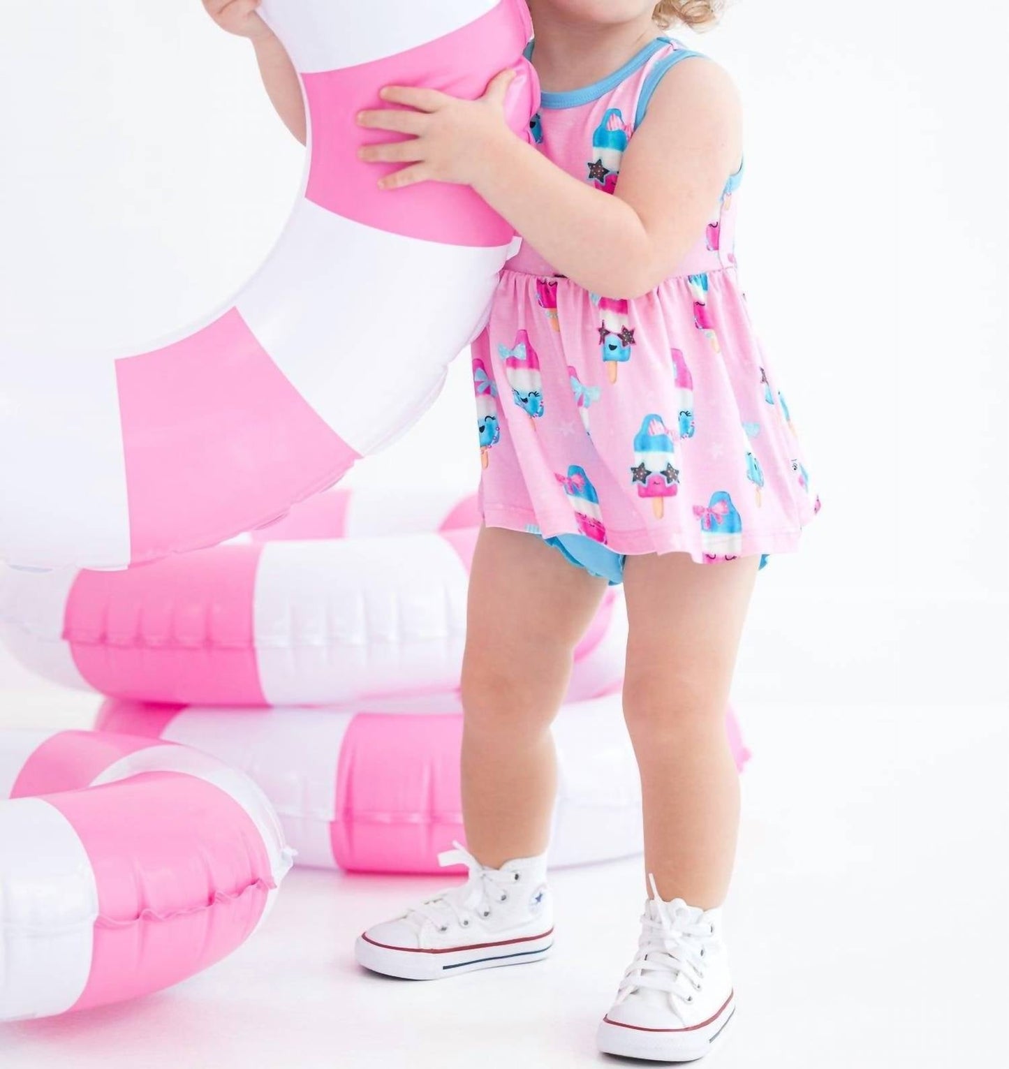 Birdie Bean - Sailor Peplum Dress Set