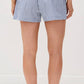 Perfectwhitetee - Riley Cotton Poplin Stripe Short