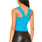 525 America - Wide Strap Square Neck Tank Top