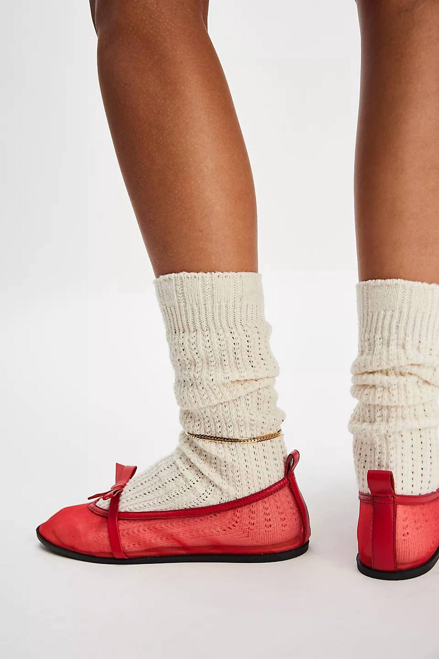 Free People - Mesh Mania Bow Flats