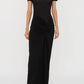 Christopher Esber - Fusion Ruched Tee Gown