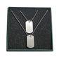Creative Gifts International - Set Of 2 Dog Tags With Chains
