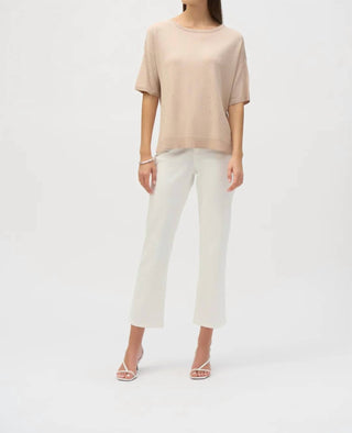 Joseph Ribkoff - Sweater Knit Elbow Sleeves Top