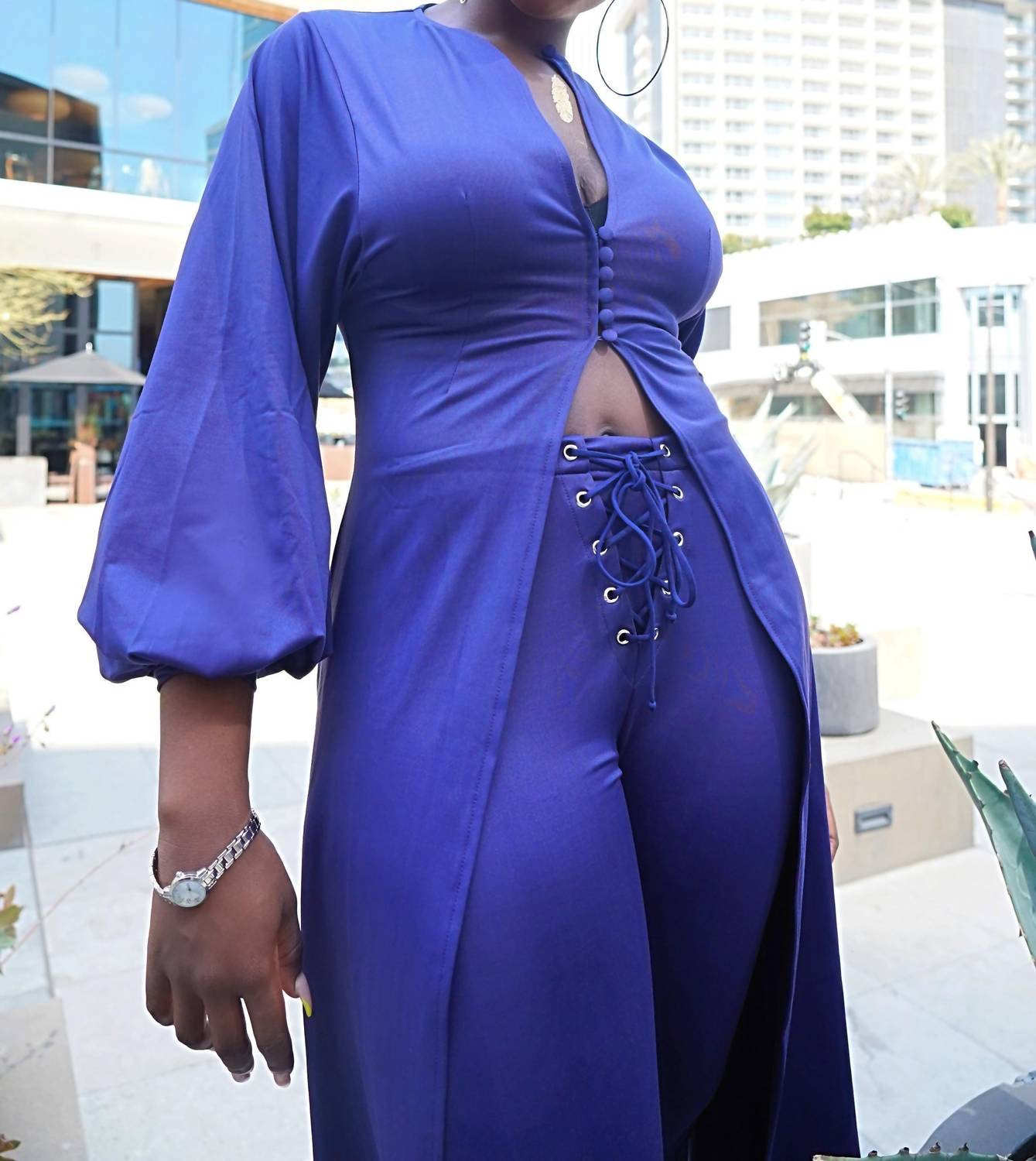 Koy & Victoria - Ify Long Sleeve Duster