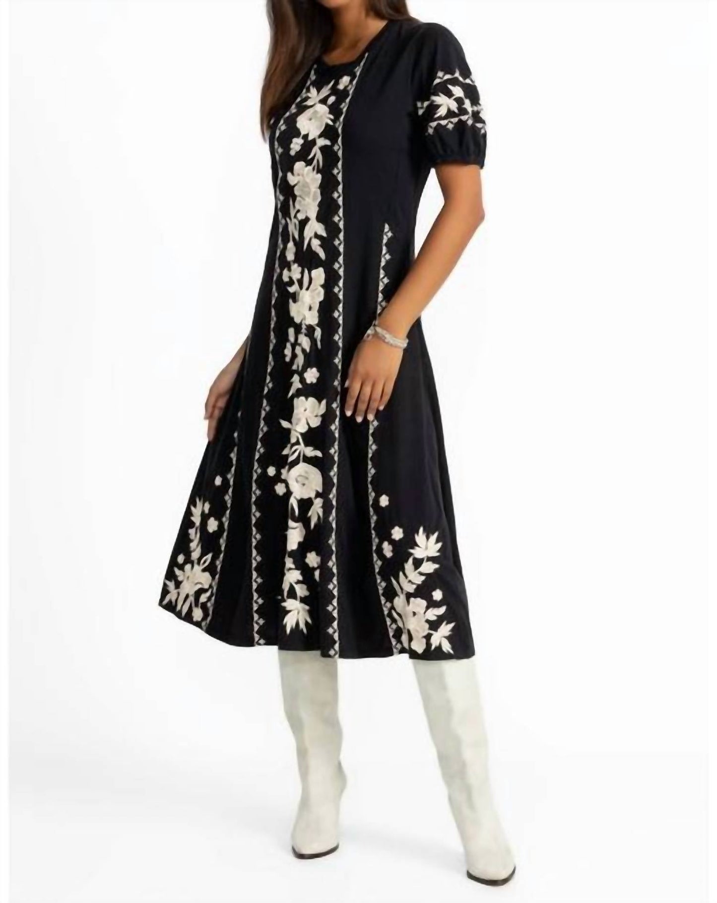 Johnny Was - SEAMED KNIT DRESS CAMILLE