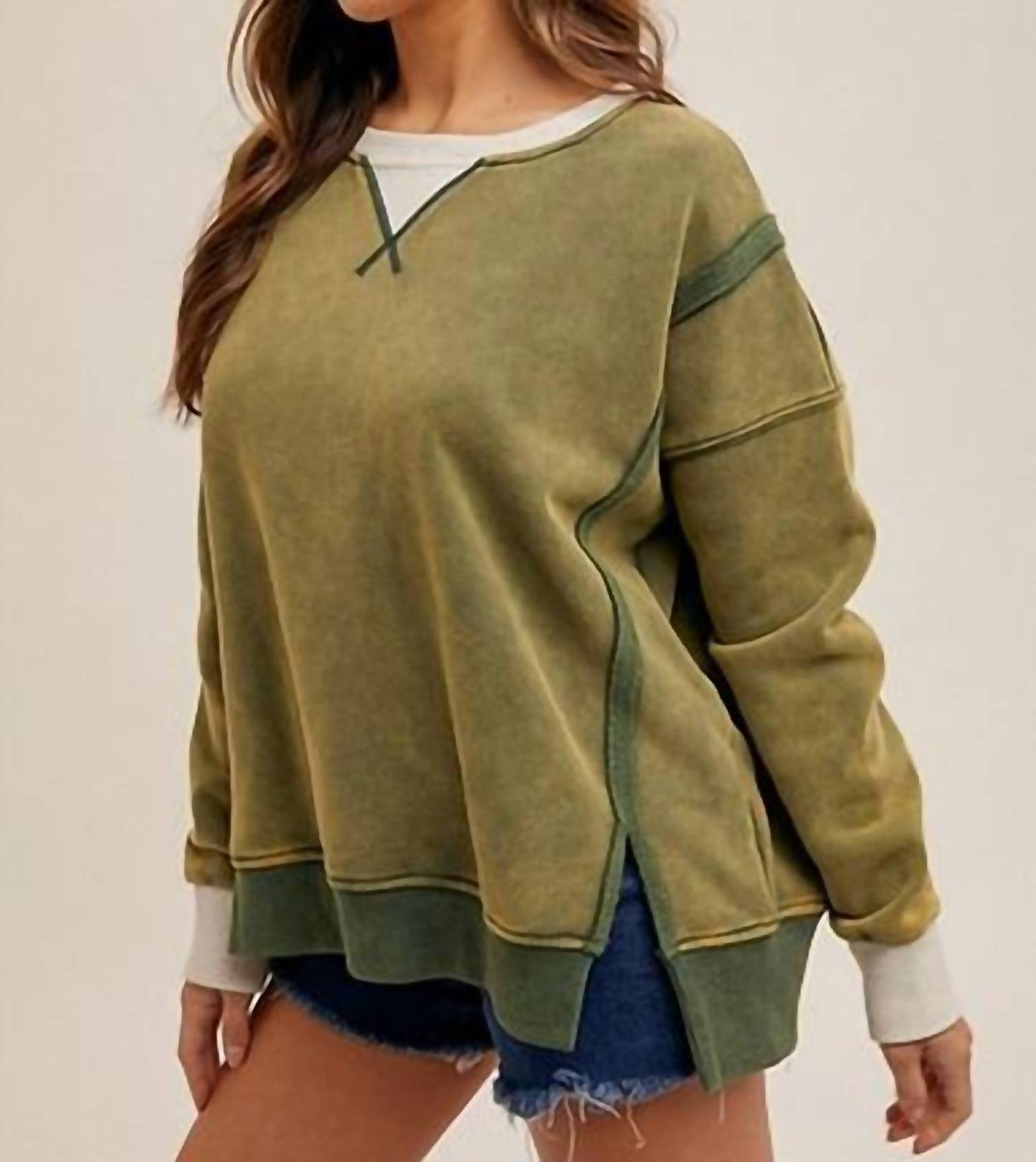 Hem & Thread - Nate Colorblock Sweatshirt