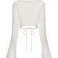 Matthew Bruch - Long Sleeve Wrap Top