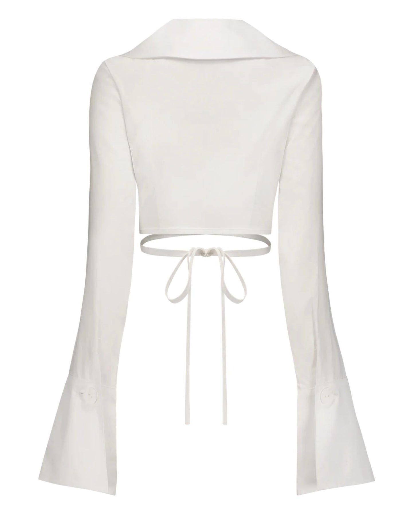 Matthew Bruch - Long Sleeve Wrap Top