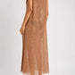 Bec + Bridge - Margo Sequin-embellished Open-knit Maxi Dress