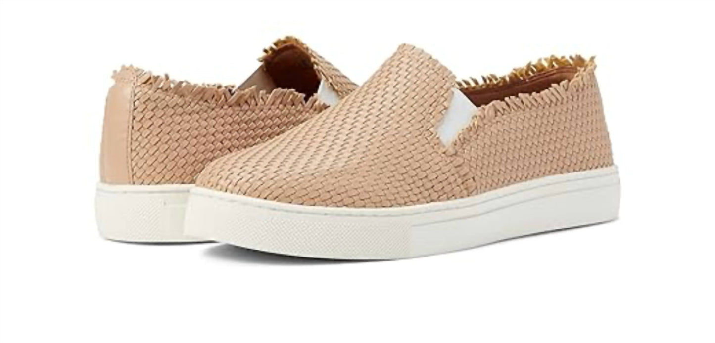 Indigo. - Women's Kicky Slip-on Woven Sneaker