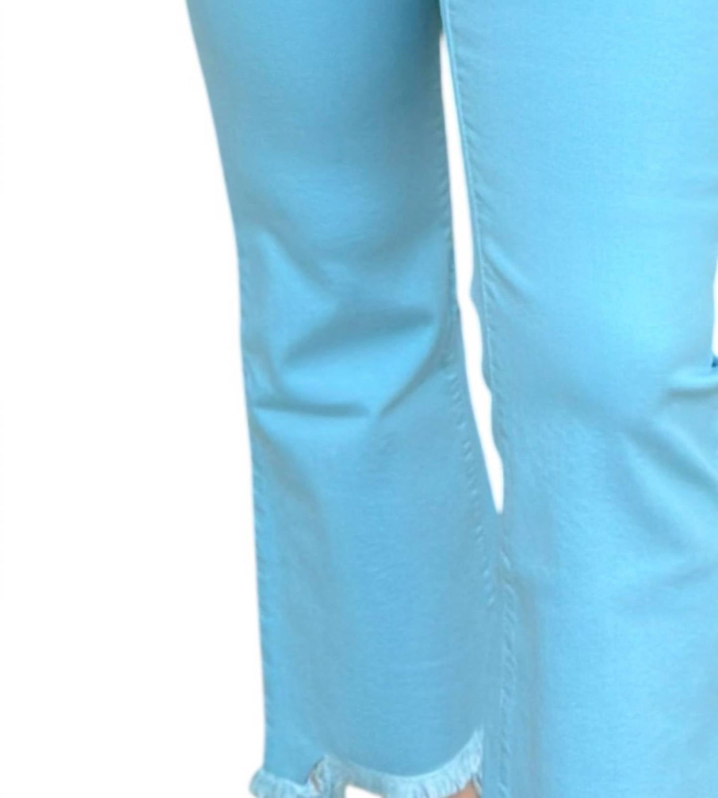 1822 Denim - Demi High Rise Boot Shark Bite Hem Jeans