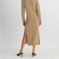 All : Row - Marie Tan Turtleneck Sweater Dress