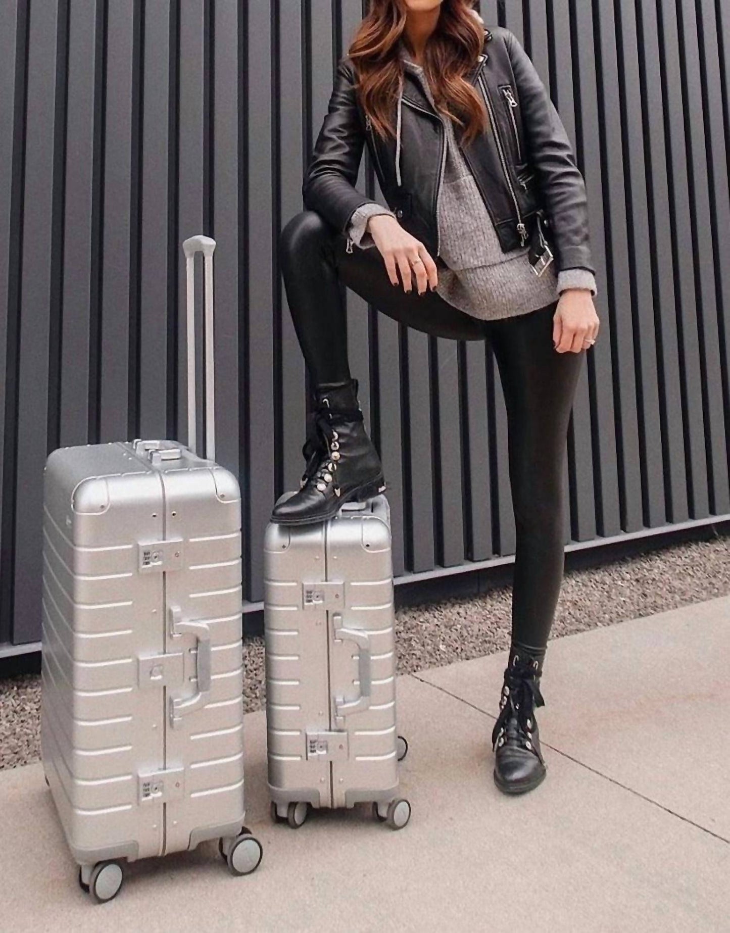 Commando - Control Faux Leather Pull-on Leggings
