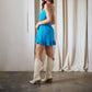 Blanco By Nature - Betty Tie Front Ruffle Dress