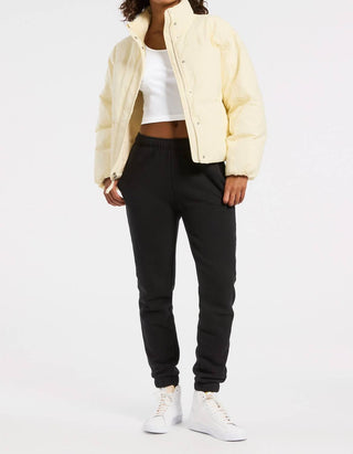 Bandier - Rivington Ribbed Long Sleeve Scoop Neck Crop Top
